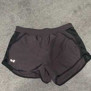 Purple/Grey Under Armour Running Shorts